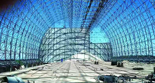 山西忻州河曲金臺(tái)煤棚